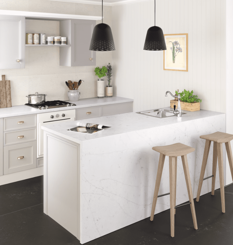 ET Statuario kitchen picture